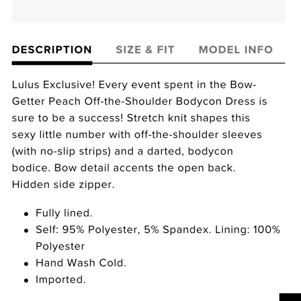 LULU’S Dress 👗 - Picture 7 of 7